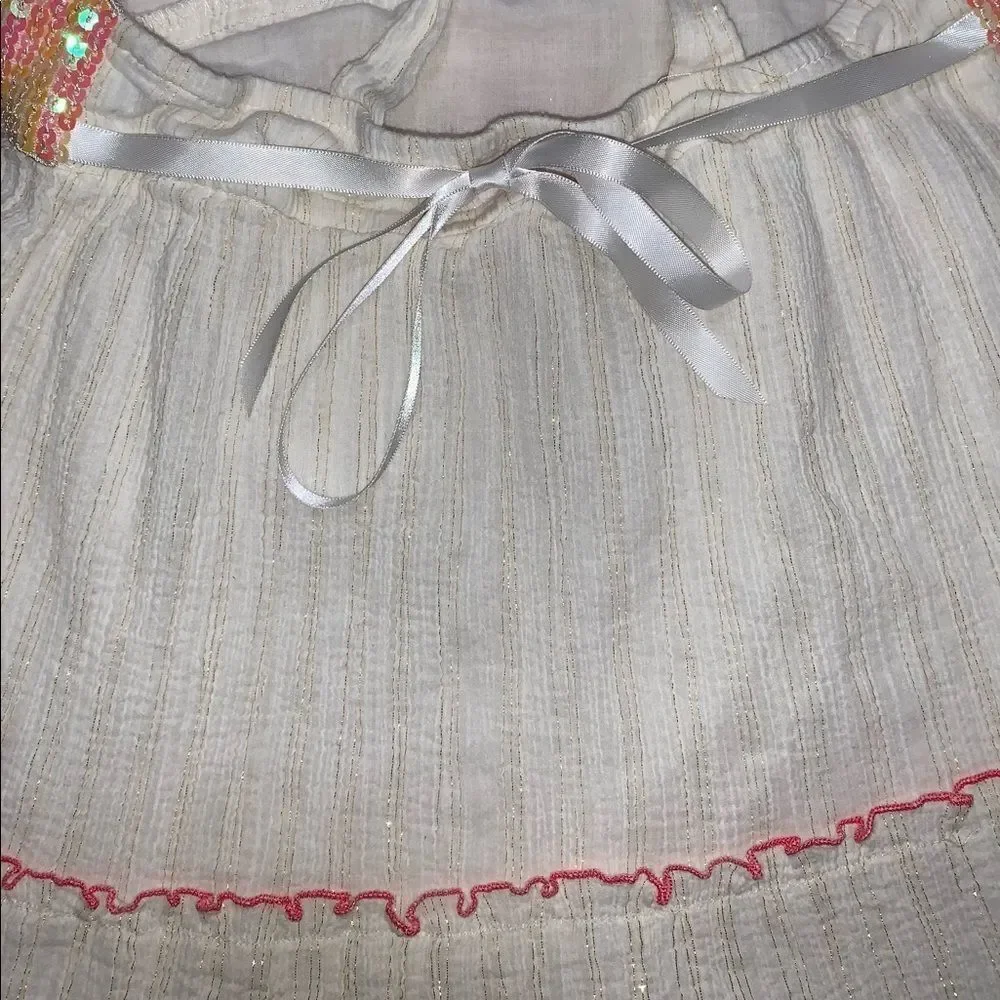 Pinky Girl Sleeveless A-line Summer Dress